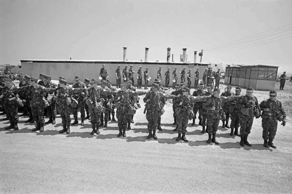Финландски миротворци на ООН в Кипър през 1964 г.