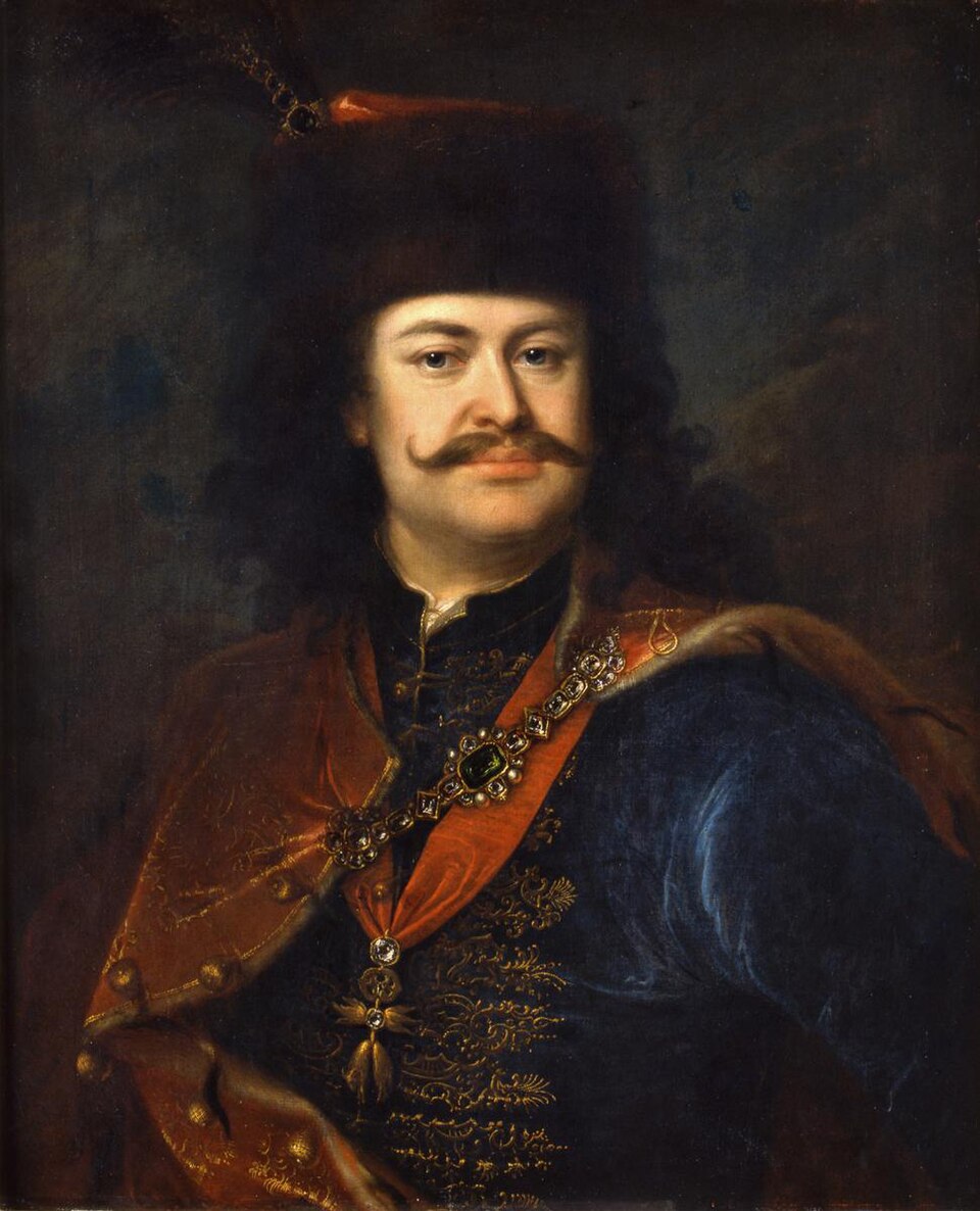 Ференц Ракоци II, портрет от Адам Манйоки
