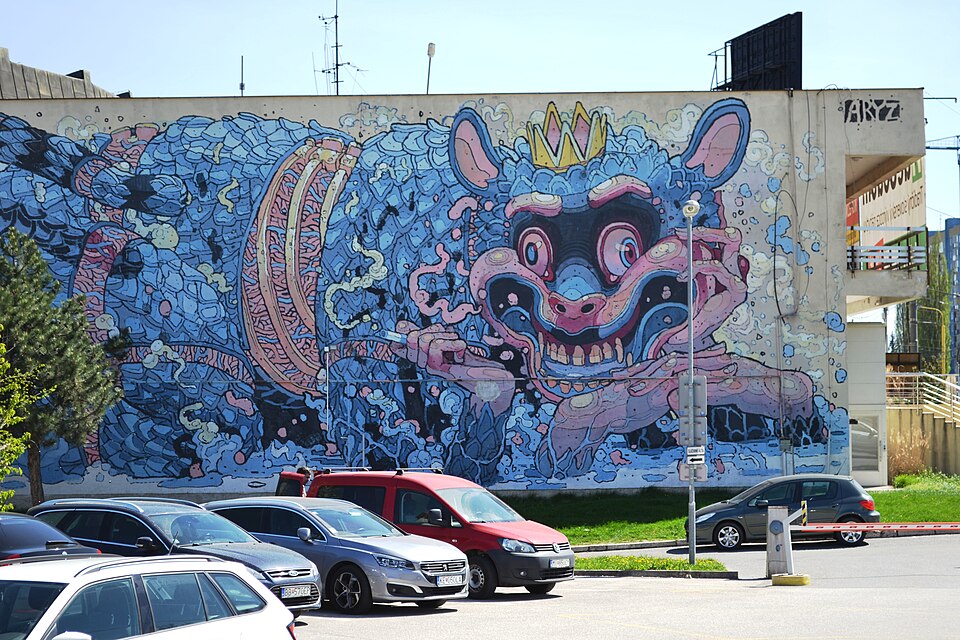 Open Mural Gallery, Кошице