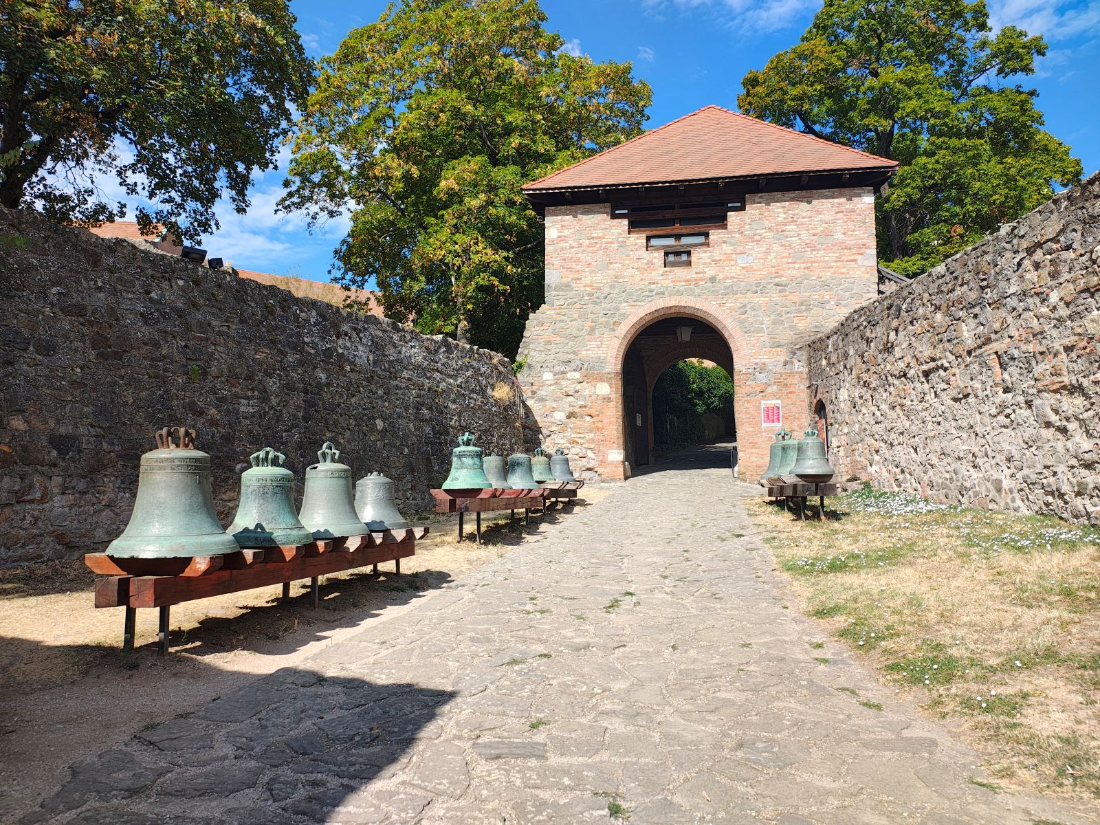 Входът към замъка на Естергом