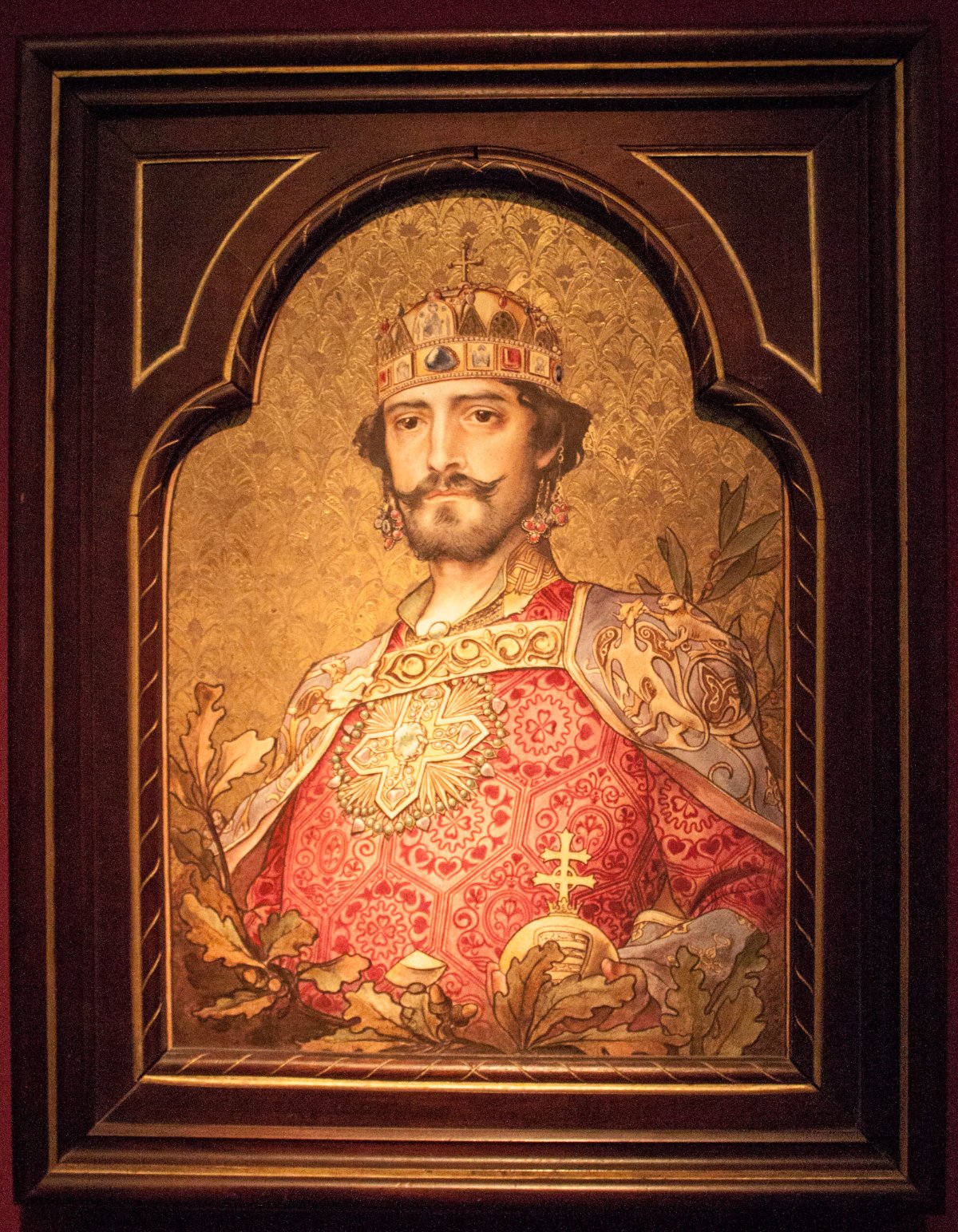 Унгарският крал Андрей III, основател на замъка Стара Любовня