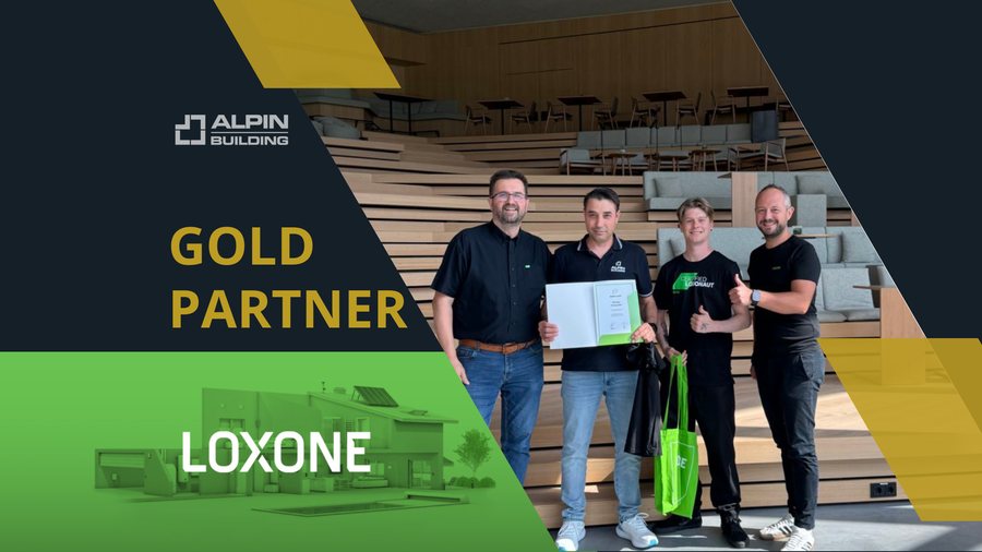 Alpin Building — Gold Partner на Loxone