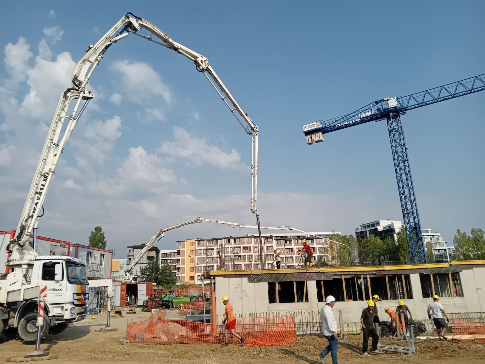 Строителен обект на Alpin Building